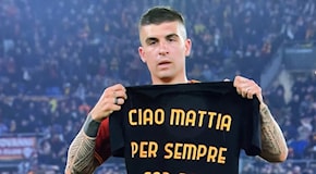 Mancini commosso dopo il gol al Milan, la dedica è per Mattia Giani morto dopo il malore in campo