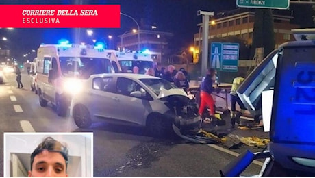 Incidente vigili urbani in via Tiburtina, migliorano le condizioni di Daniele Virgili