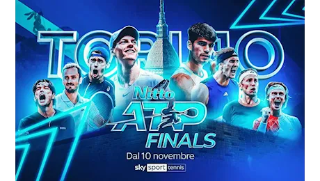 Tennis, Nitto ATP Finals 2024 (diretta SKY Sport e NOW) con Sinner e la coppia Bolelli/Vavassori