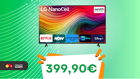 Questa smart TV LG Nanocell da 50% non è mai costata COSI' POCO! MENO di 400€!