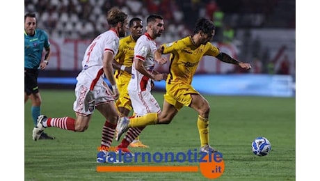 La Salernitana saluta la Coppa Italia: 3-1 Udinese. Torregrossa fallisce rigore