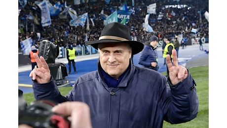 Calcio: Lazio. Lotito Scudetto? Diamo il massimo, ma tanti fattori