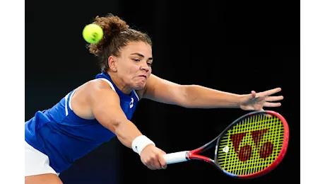 Jasmine Paolini guida le azzurre. Già fuori Sara Errani