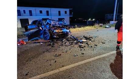 Scontro frontale tra due auto ad Atena Lucana. Sono sei i feriti