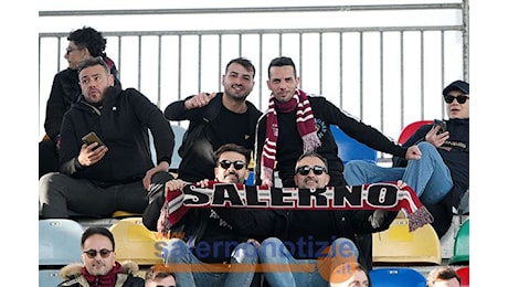 Salernitana: ennesimo boccone amaro per i tifosi che macinano chilometri in trasferta (FOTO)