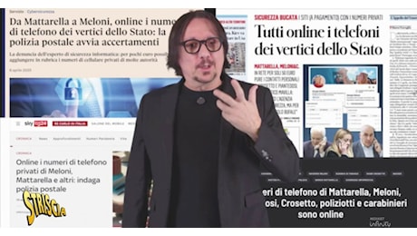 Cybersicurezza, Striscia contro il Fatto. Ma chi parla lavora per l’agenzia