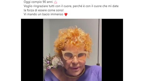 Ornella Vanoni: “Compio 90 anni ma mi sento come ieri” – Video