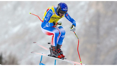 Sarrazin cade nelle prove in Bormio: lo sciatore è in terapia intensiva per ematoma cranico, sarà operato