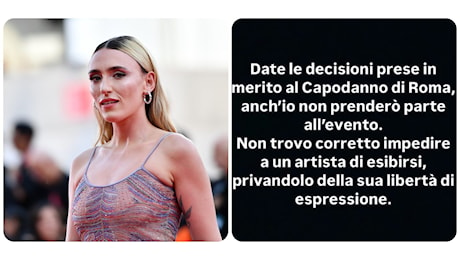 Caso Tony Effe, anche Mara Sattei dopo Mahmood rinuncia al Concerto di Capodanno: No alla censura