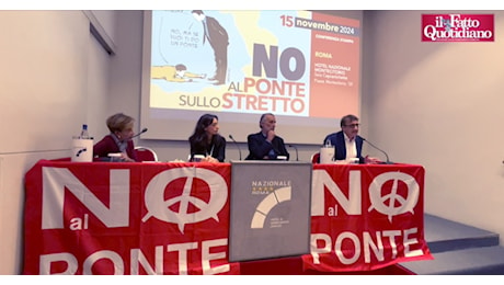 Ponte sullo Stretto, il fronte della protesta che unisce comitati, sindacati e partiti: “Opera inutile e dannosa. Saccheggiano fondi al Sud”