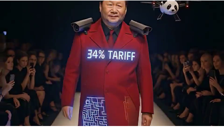 Da Xi Jinping a Putin e Milei: la sfilata dei leader mondiali che 'indossano' i dazi di Trump. Il video creato con l'AI