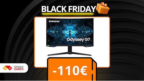 Black Friday da urlo: Samsung Odyssey G7 scontato, solo per pochi giorni! (-110€)