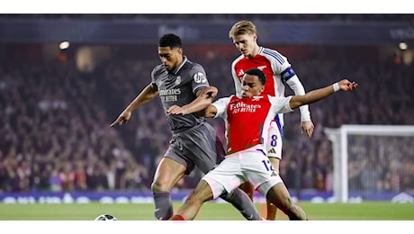 Diretta Real Madrid-Arsenal ore 21: dove vederla in tv, in streaming e probabili formazioni