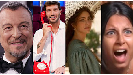 Pagelle ascolti tv, top e flop di ieri: Amadeus in picchiata, Temptation Island 2024 senza rivali, “I Leoni di Sicilia” finale al gelo, bene Floris