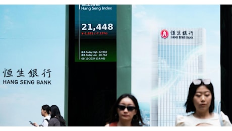 Borsa: l'Asia sale nonostante il pmi cinese, occhi alla Fed