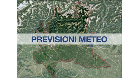 Previsioni Meteo Lombardia: venerdì possibile nuova fase di maltempo