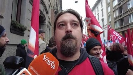 “Più attenzione per lavoratori e sanità”, le voci dei manifestanti allo sciopero generale a Milano