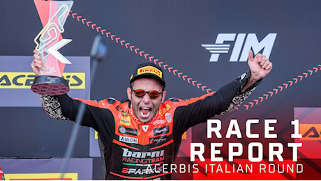 MOMENTO STORICO: Petrucci vince per la prima volta nel WorldSBK, per Danilo a Cremona è grande festa in Gara 1 che termina con bandiera rossa