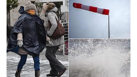 Meteo, le previsioni del 6 gennaio: il Ciclone della Befana porta pioggia, neve e vento