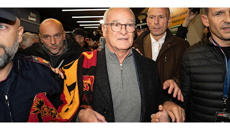 Calcio: Ranieri arrivato a Trigoria