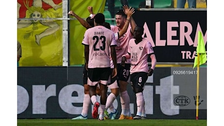 Serie B: vittoria dominante del Palermo, successi casalinghi anche per Cremonese e Cesena