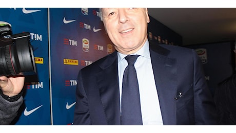 Marotta, io ministro o presidente Figc? Sto bene all'Inter