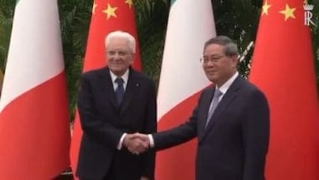 Mattarella a Pechino incontra il primo ministro cinese Li Qiang