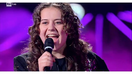 Anche Cecilia di Matera su Rai1 alla trasmissione “The Voice Kids”: ha stregato tutti!