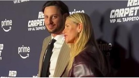 Alessia Marcuzzi con il figlio Tommaso Inzaghi sul red carpet del nuovo programma: «È la prima volta»