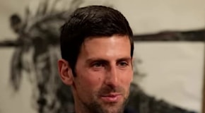 Tennis, Internazionali d'Italia: borraccia in testa, lieve ferita per Djokovic