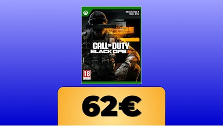 Call of Duty Black Ops 6 per Xbox Series X è in sconto su Amazon Italia