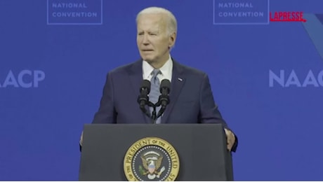 VIDEO Usa, Biden: Abbiamo la responsabilità di condannare ogni forma di violenza