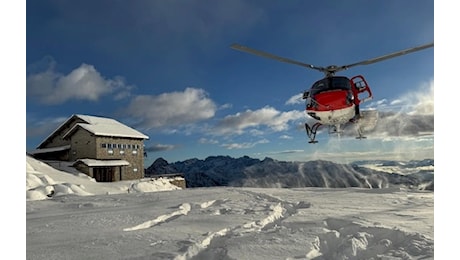 SOCCORSO ALPINO - TRENTINO * RICERCHE ADAMELLO: «RECUPERATO IL CORPO DI SAMUEL HARRIS, CON ELICOTTERO