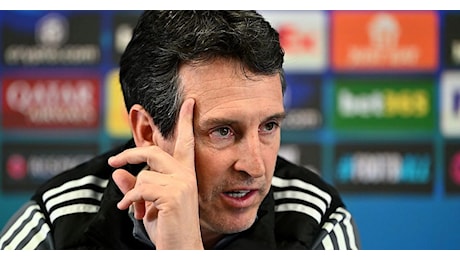 Champions, Emery sogna la rimonta contro il PSG: “Vogliamo scrivere la storia dell’Aston Villa”