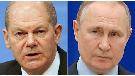 Scholz a Putin: «Ritira le truppe e negozia». Mosca: «Accordo solo sulle nuove realtà territoriali». Zelensky in allarme