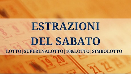 Estrazione SuperEnalotto, Lotto e 10eLotto del 4 gennaio 2025: i numeri vincenti