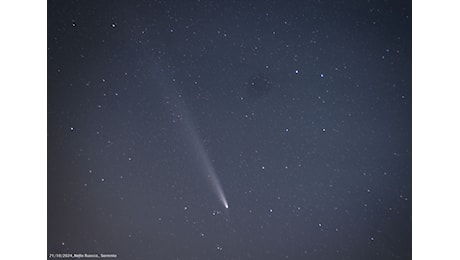 La cometa C/2023 A3 Tsuchinshan-ATLAS e la sua anticoda continuano ad incantare