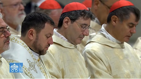 Card. Repole alla S. Messa per la festa dell'Immacolata in Vaticano con il Collegio cardinalizio, 8 dicembre 2024