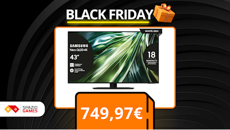 Non perdere l'occasione: smart TV Samsung Neo QLED 43 in offerta speciale per il Black Friday!