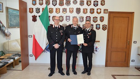 Carabinieri, l’appuntato scelto Rolando Alfonso lascia l’Arma e va in “pensione” dopo 37 anni
