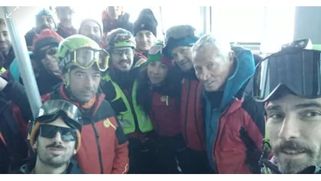 Alpinisti dispersi sul Gran Sasso, un soccorritore: «La situazione resta complicata»