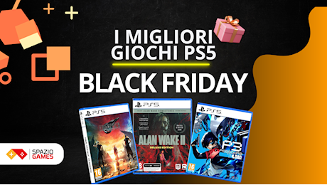 Giochi PS5, ecco le nuove offerte del Black Friday Amazon