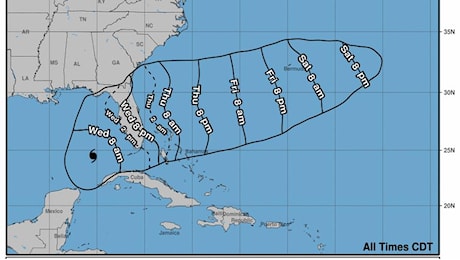 Quando arriverà in Florida l’uragano Milton: l’orario italiano stimato