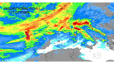 Meteo. Kirk, venti forti ma anche tanta pioggia in Europa con anomalo flusso di vapore