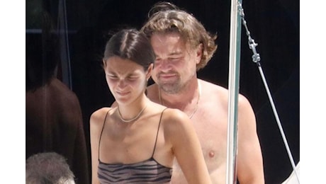 Leonardo Di Caprio in vacanza in Sardegna con la modella 25enne Vittoria Ceretti