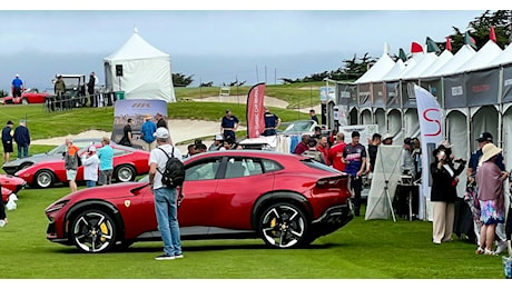 Ferrari Purosangue, il sogno californiano alla Monterey Car Week – FOTO