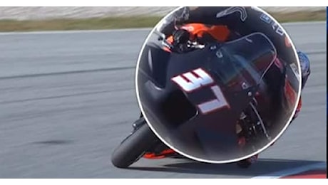 Ktm, nuovo cupolino sulla moto di Acosta nei test MotoGP di Barcellona. VIDEO