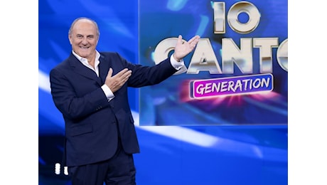 Riparte su Canale 5 Io canto generation 2024 con Gerry Scotti