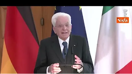 Mattarella: Estrema destra in Germania? Mondo cambia e non torna indietro, no a risposte ingannevoli