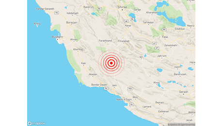 Forte terremoto Magnitudo 5.3 nel Sud dell’Iran: avvertito fino a Dubai